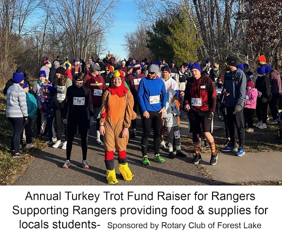 Forest Lake Turkey Trot Rotary District 5960